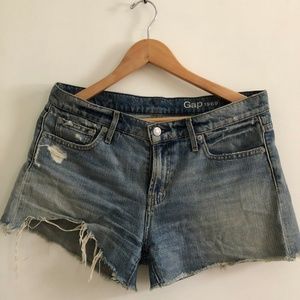GAP Distressed Denim Cut-offs